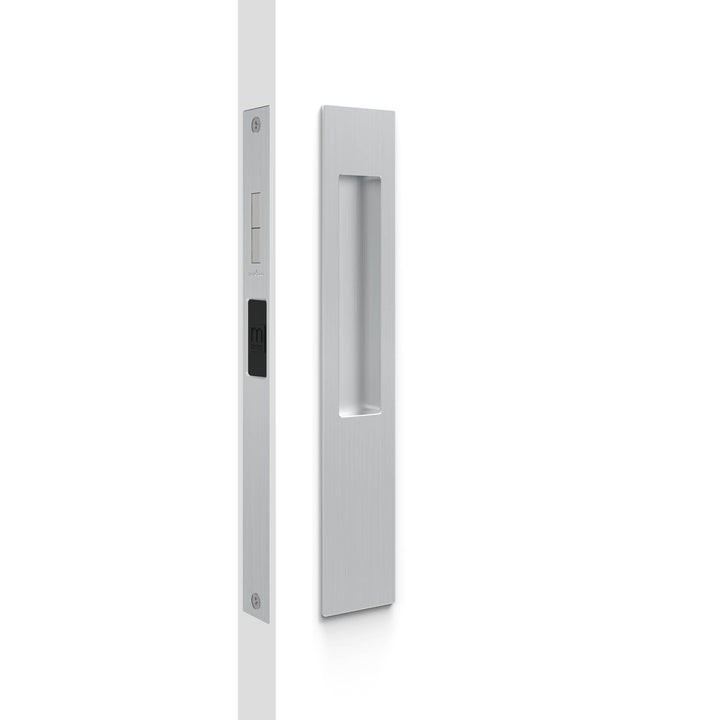 M-Series by Mardeco 8105/SET M Series Snib lock Flush Pull Set. Exterior plain plate.