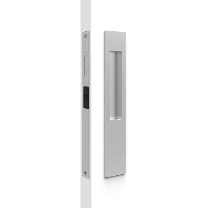 M-Series by Mardeco 8105/SET M Series Snib lock Flush Pull Set. Exterior plain plate.