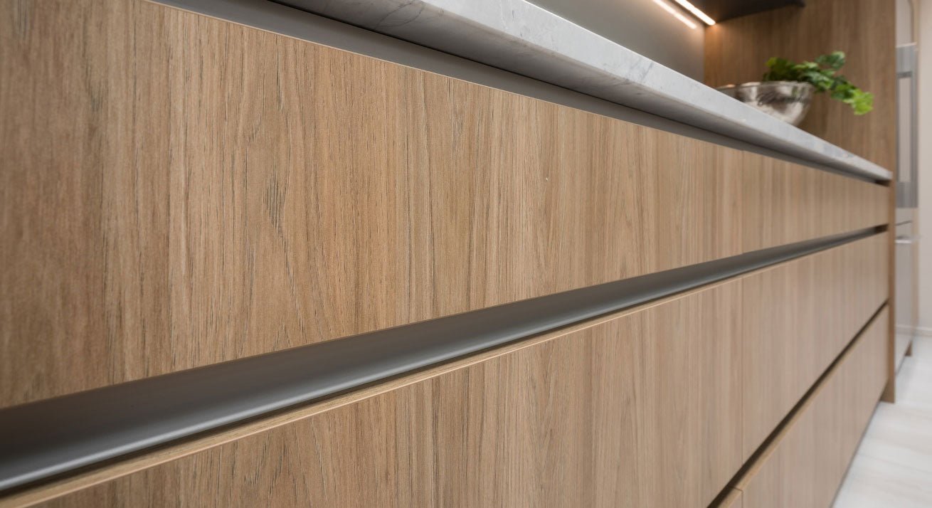 Handle Extrusions - Handleless look - Mardeco Architectural Hardware