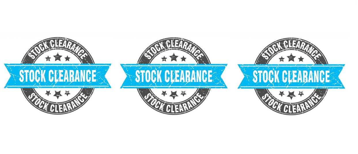 Stock Clearance Items