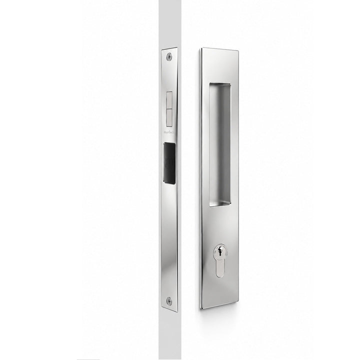 8104/SET M Series Exterior Flush Pull Mortice Lock Set. - Mardeco Architectural Hardware
