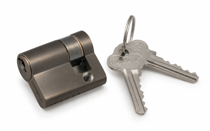 8500/38 C4 Euro Cylinder 38 mm overall Keyed Alike (KA) or Keyed to Differ (KD) - Mardeco Architectural Hardware
