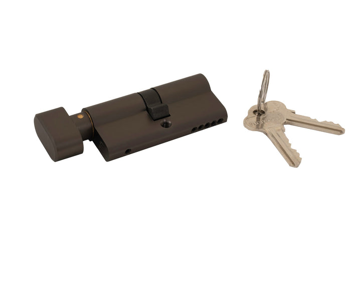 8520/60 KA1 C4 Euro Cylinder & Turn 5 Pin - 60mm Keyed Alike (KA) - Mardeco Architectural Hardware