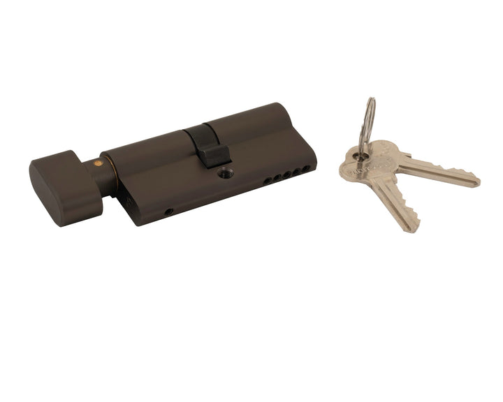 8520/70 KA1 C4 Euro Cylinder & Turn 5 Pin - 70mm Keyed Alike (KA) - Mardeco Architectural Hardware