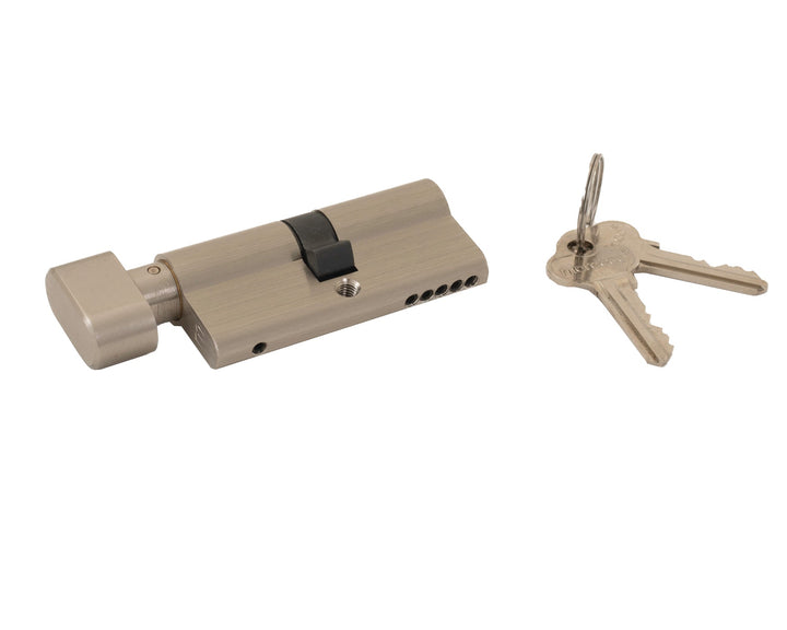 8520/70 KA1 C4 Euro Cylinder & Turn 5 Pin - 70mm Keyed Alike (KA) - Mardeco Architectural Hardware