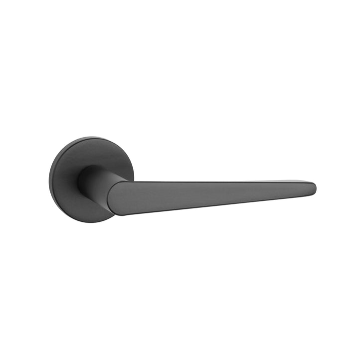 AT APRILE ARNICA Lever on round rose R SLIM 7MM BL
