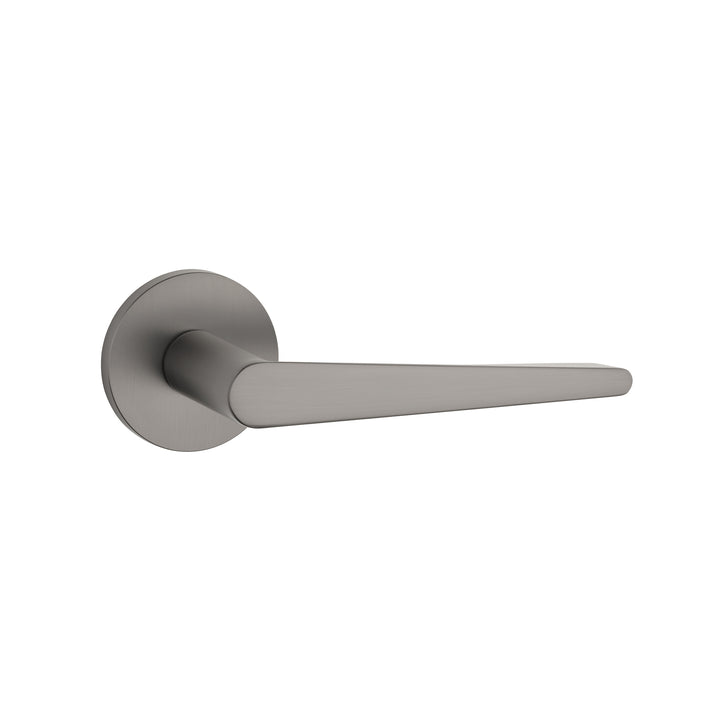 AT APRILE ARNICA Lever on round rose R SLIM 7MM BL