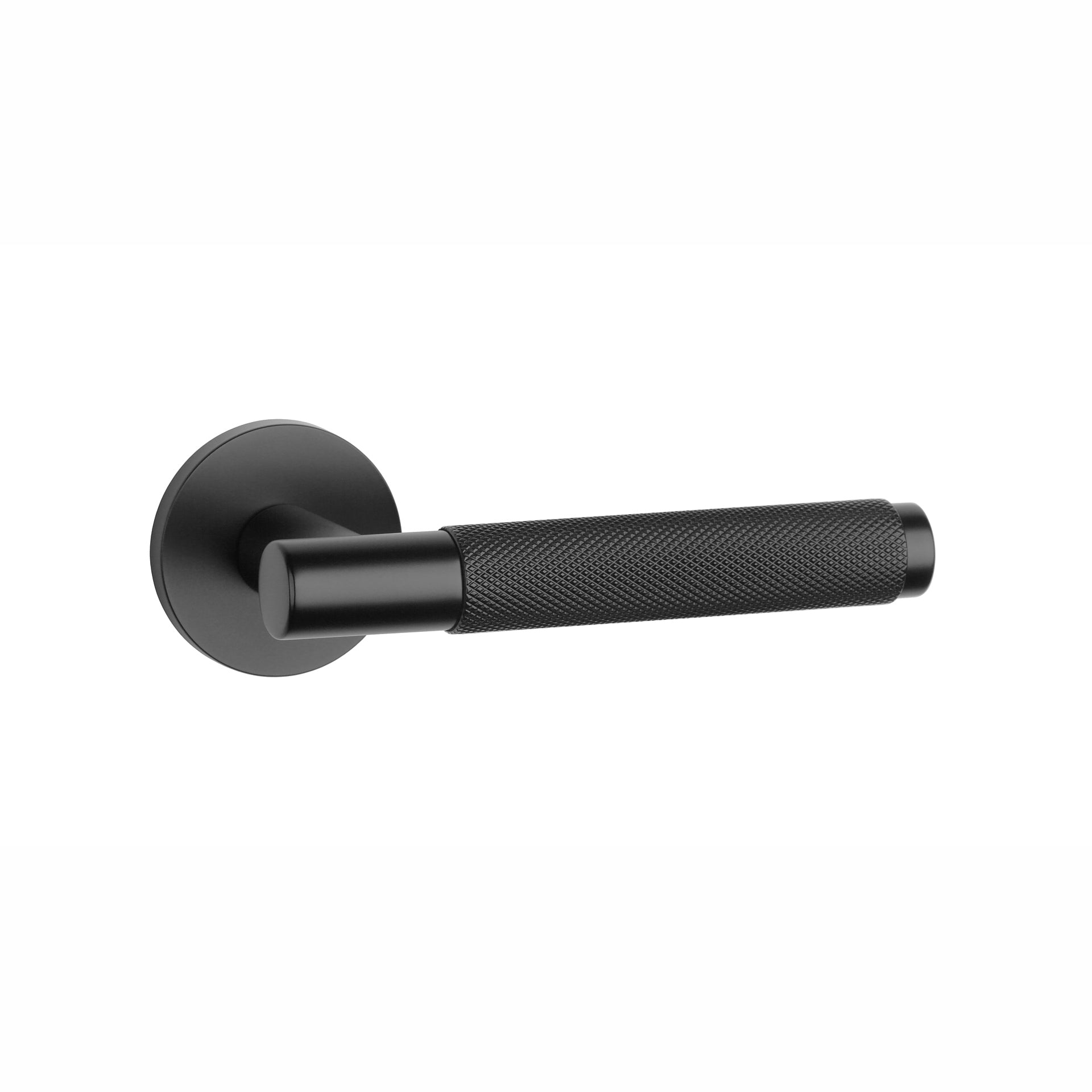 AT APRILE MOLINIA Knurled Lever on round rose R SLIM 7MM - Mardeco