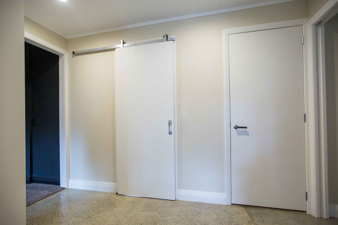 IN.15.901 Aluminium Sliding Door Kit for 600 - 900 wide wooden doors, Maximum weight door 60 kg.