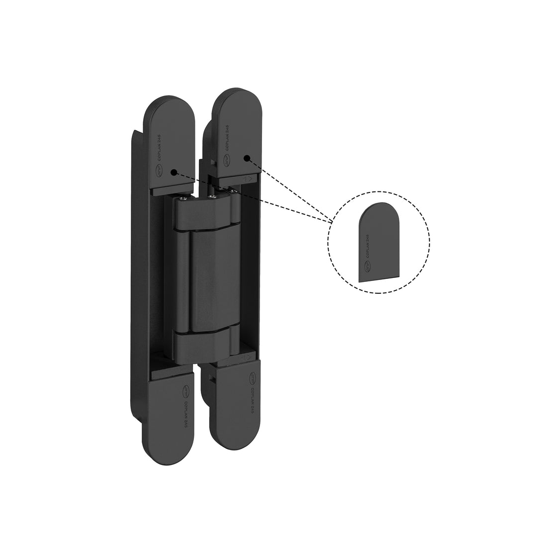 IN.05.063.CB Plastic covers for Coplan Hinge