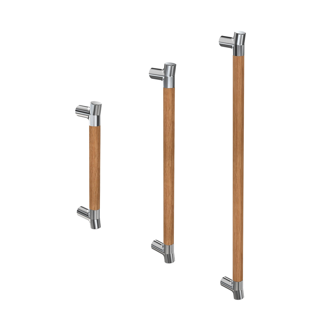 IN.07.381.D.C Pull handle Wood Nature Oak