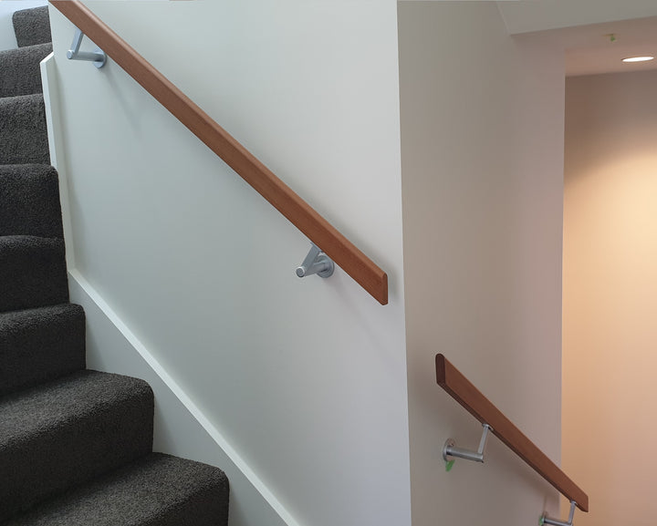 Mardeco S-Line 9030 Handrail Bracket round base - wall mount