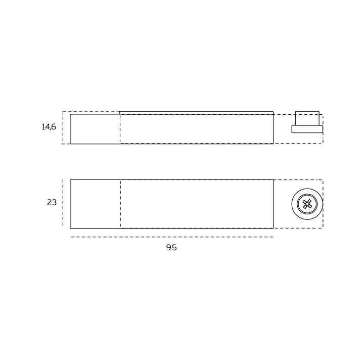 SM 035 Slide Privacy Bolt
