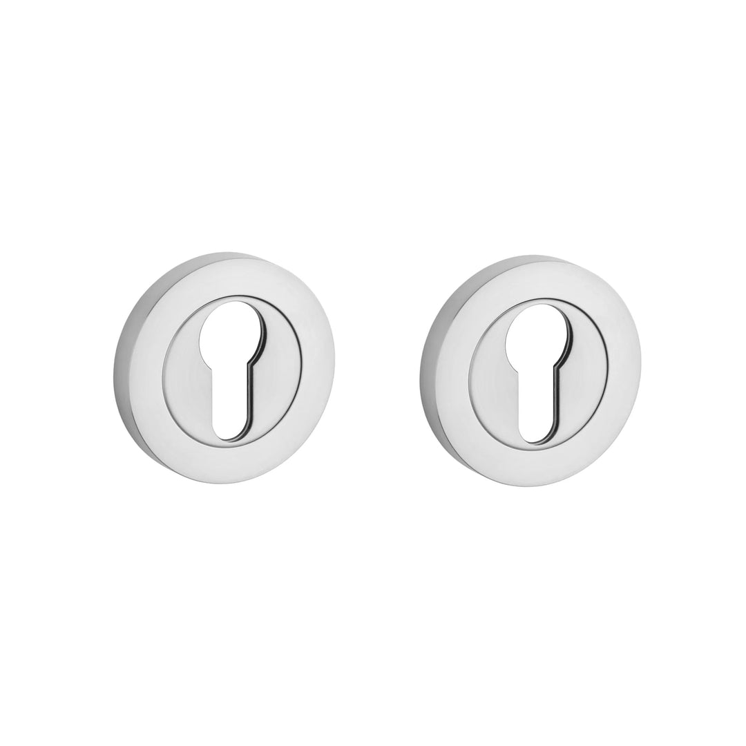 STERK OVAL 1711 Euro Escutcheon PRO 8MM 16 - SS (Screw on rose)