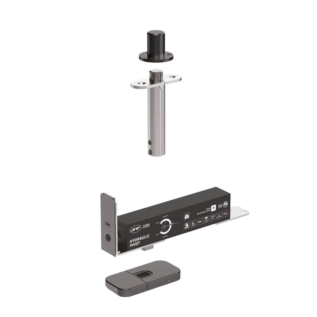 IN.05.203 HO Hydraulic Pivot 60 Edge for wooden doors - Mardeco Architectural Hardware