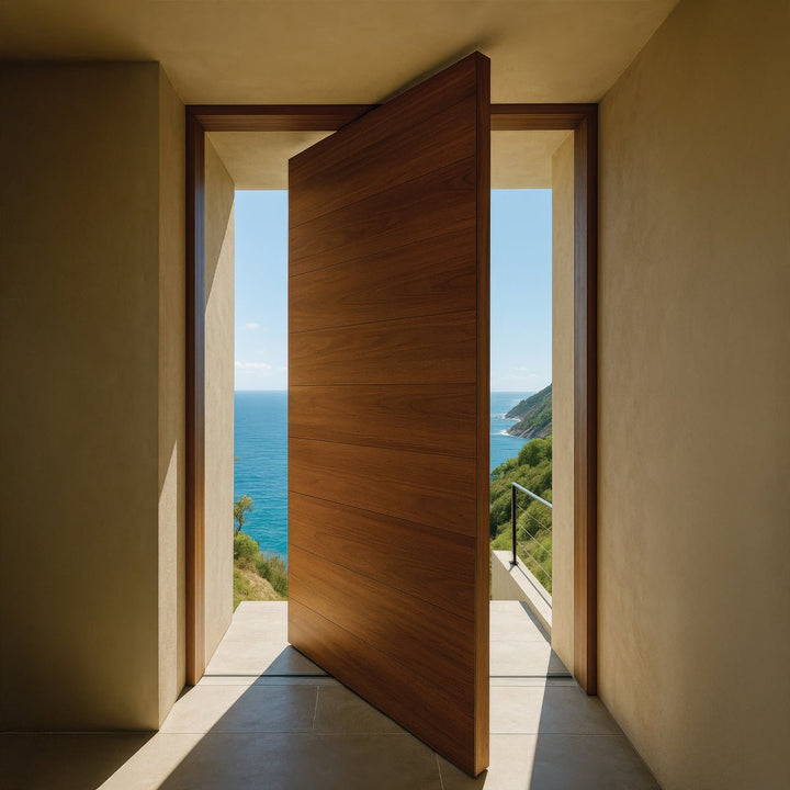 IN.05.212 HO Swivel Hydraulic Pivot set 360 Degrees Heavy Duty for wooden doors - Mardeco Architectural Hardware