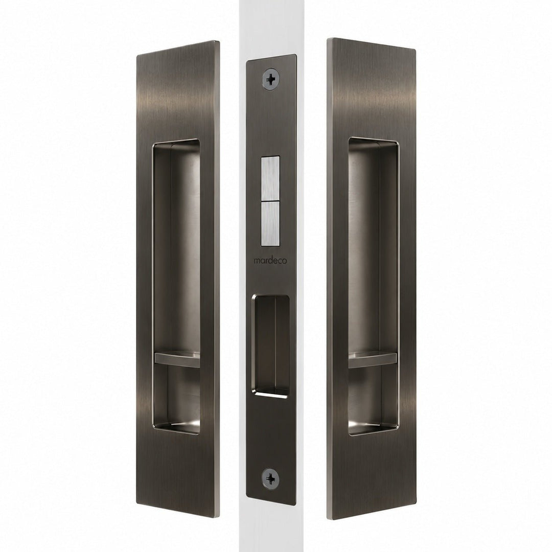 Mardeco M Series 8006/SET Flush Pull Privacy Set Double Privacy Snib - Mardeco Architectural Hardware
