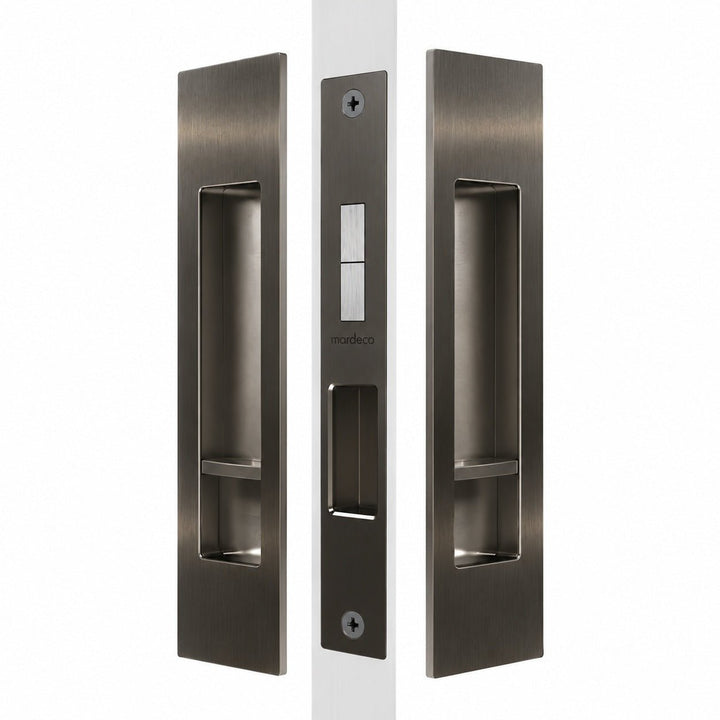 Mardeco M Series 8006/SET Flush Pull Privacy Set Double Privacy Snib - Mardeco Architectural Hardware