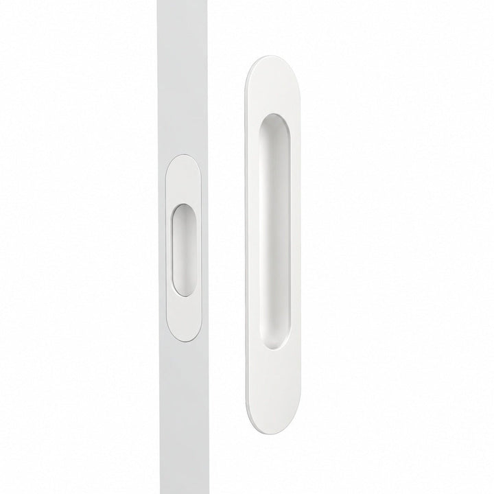 Mardeco Oval M-Series 9008/Set Flush Pull Set - Mardeco Architectural Hardware