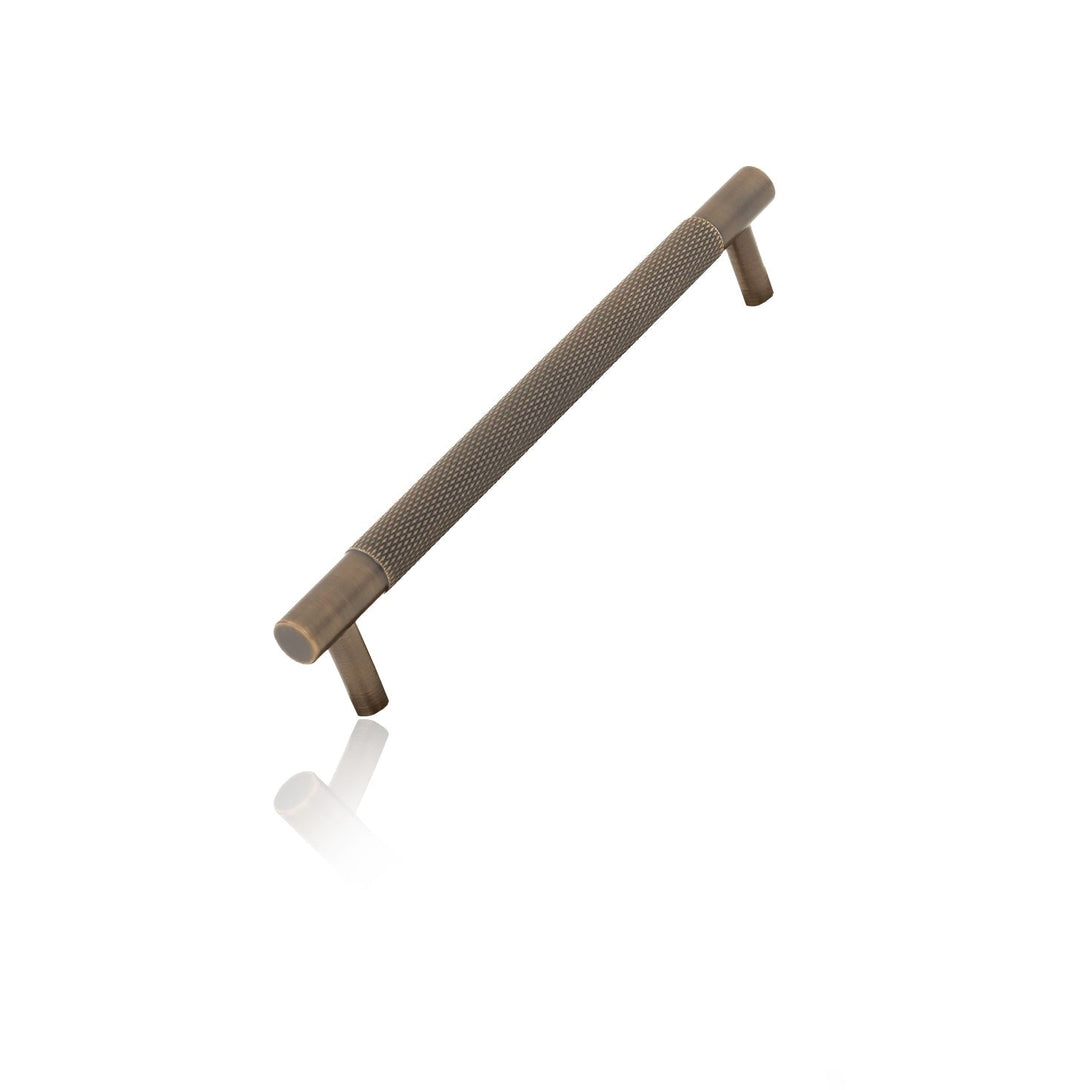 NEW Seville 4043 - Mardeco - Solid Brass - Diamond Knurled Kitchen Handle - Premium Cabinet Pull - Classic - Modern - Designs