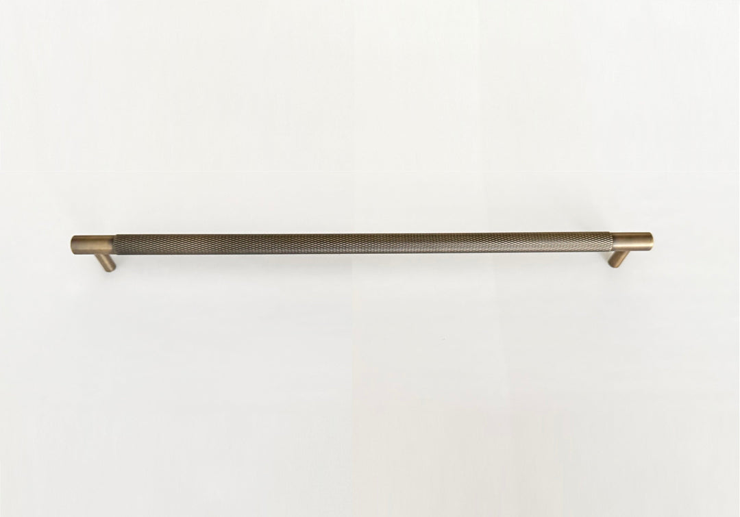 NEW Seville 4043 - Mardeco - Solid Brass - Diamond Knurled Kitchen Handle - Premium Cabinet Pull - Classic - Modern - Designs