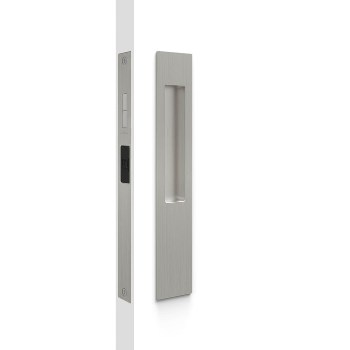 M-Series by Mardeco 8105/SET M Series Snib lock Flush Pull Set. Exterior plain plate. 