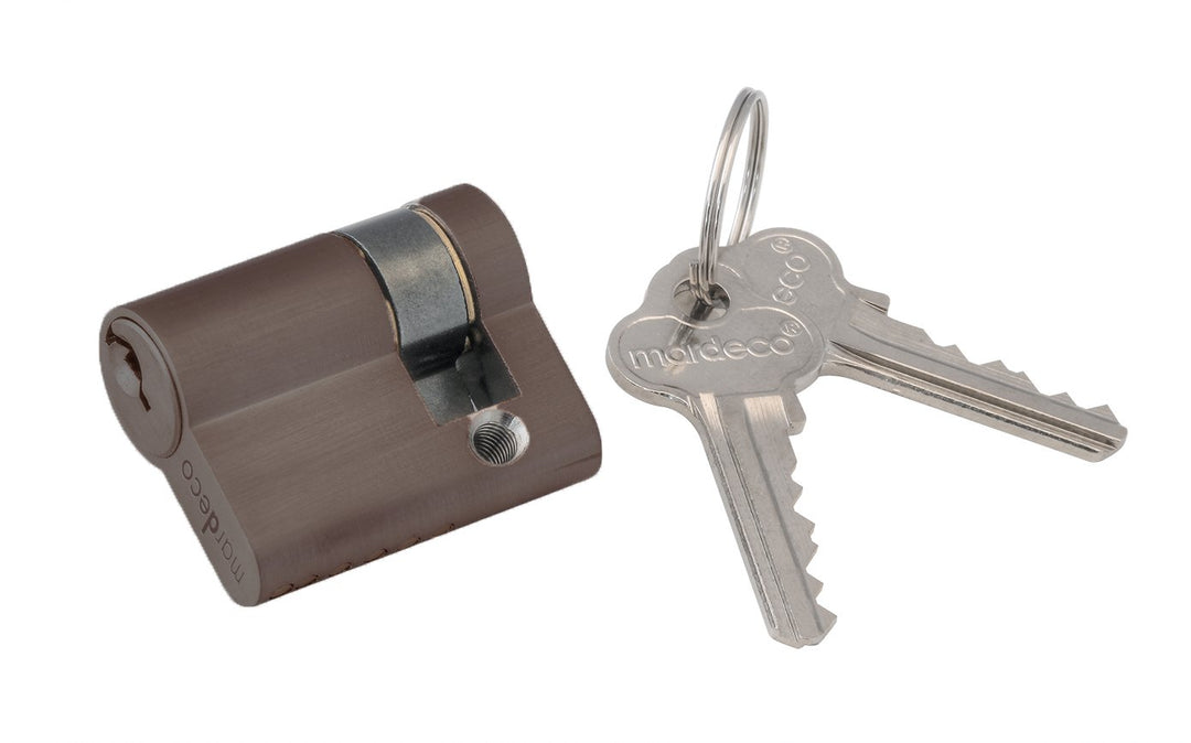 M-Series by Mardeco 8500/39 C4 Euro Cylinder 39 mm for 8104 M-Series Euro Lock flush Pull Set