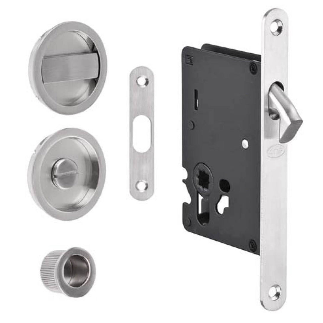 JNF by Mardeco IN.20.937 Mortise door lock privacy set round