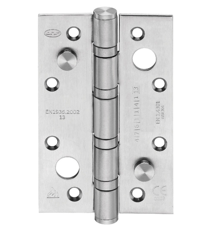 IN.05.020.S.CF Security butt hinge with 4 ball bearings