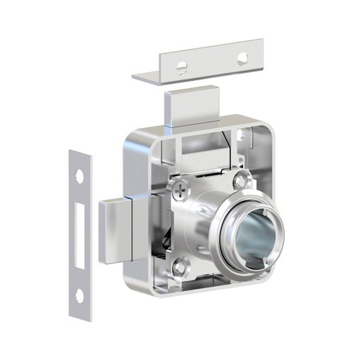 LCA-628-22-01 Two way cupboard door lock housing