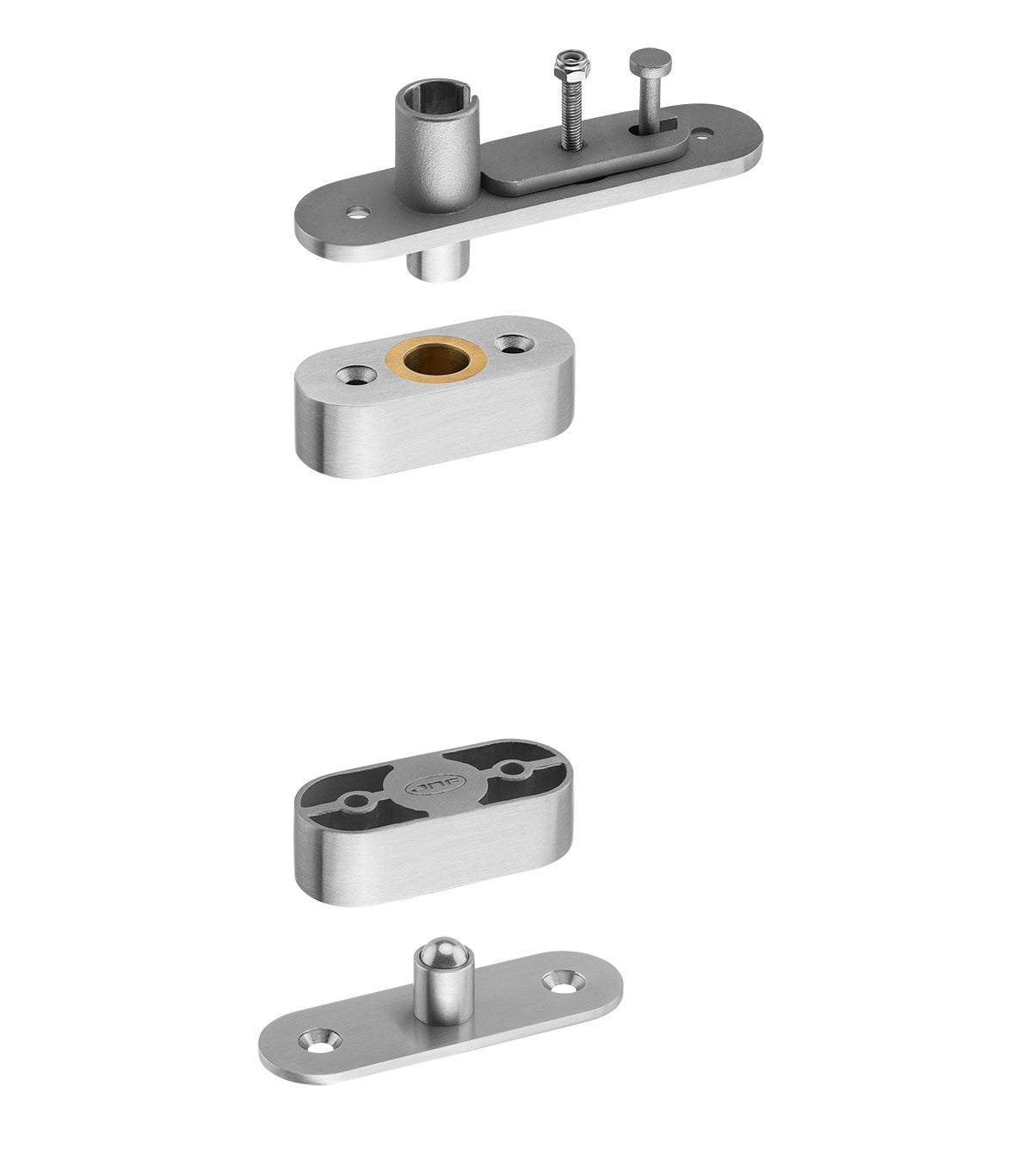 JNF by Mardeco IN.05.202.A/B Concealed Pivot System for wooden doors