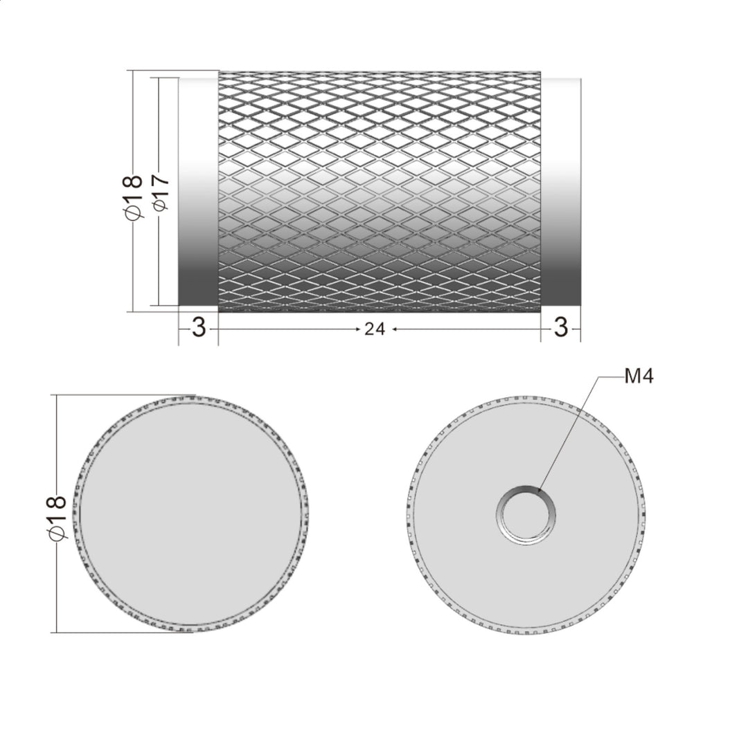 1196 Mardeco Cabinet Knob