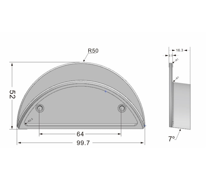 Ronda 4042 Mardeco Kitchen Handle