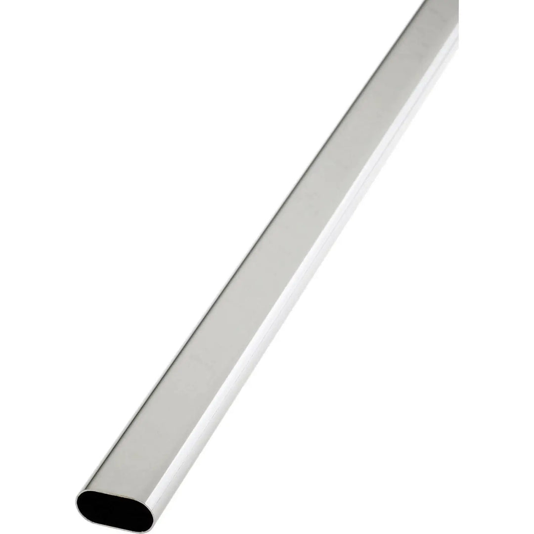 WF8807ALU2 Oval aluminium Tube 15x 30x 1.2mm