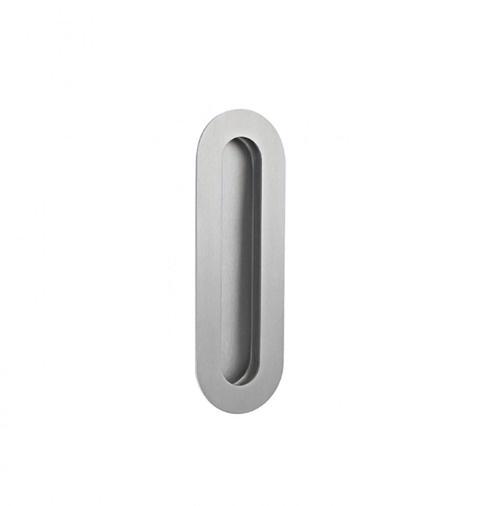 IN.16.231 Oval concealed flush pull (180x60mm)